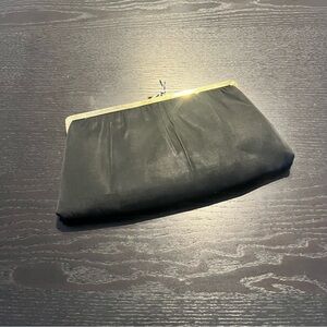 Vintage Black and Gold Clutch